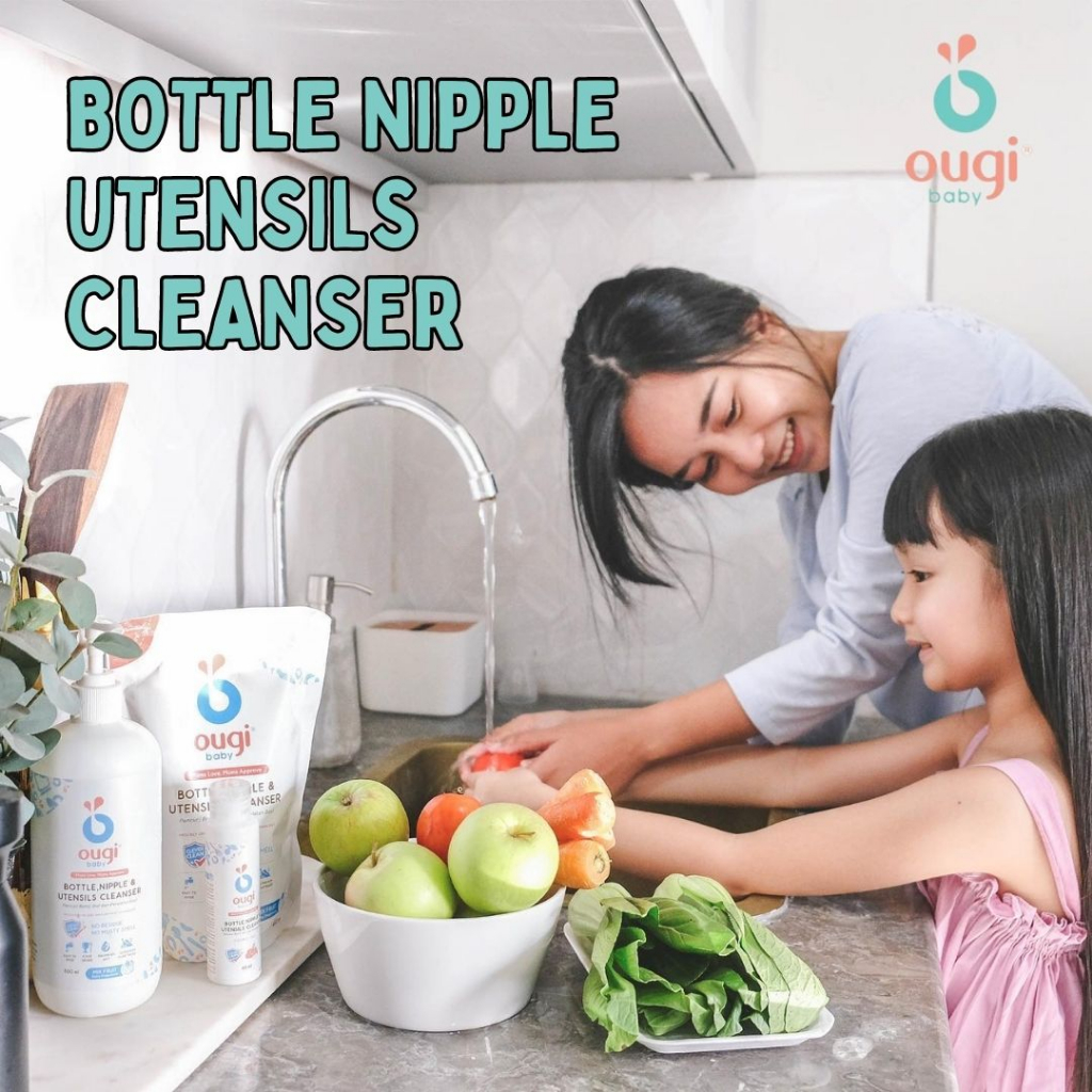 OUGI BABY BOTTLE, NIPPLE, & UTENSILS CLEANSER