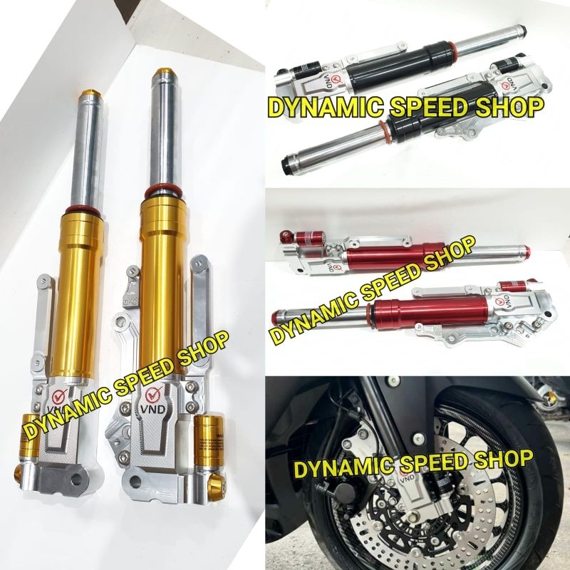 suspension vnd aerox155 shockbreaker depan nvx tabung shock aerox new