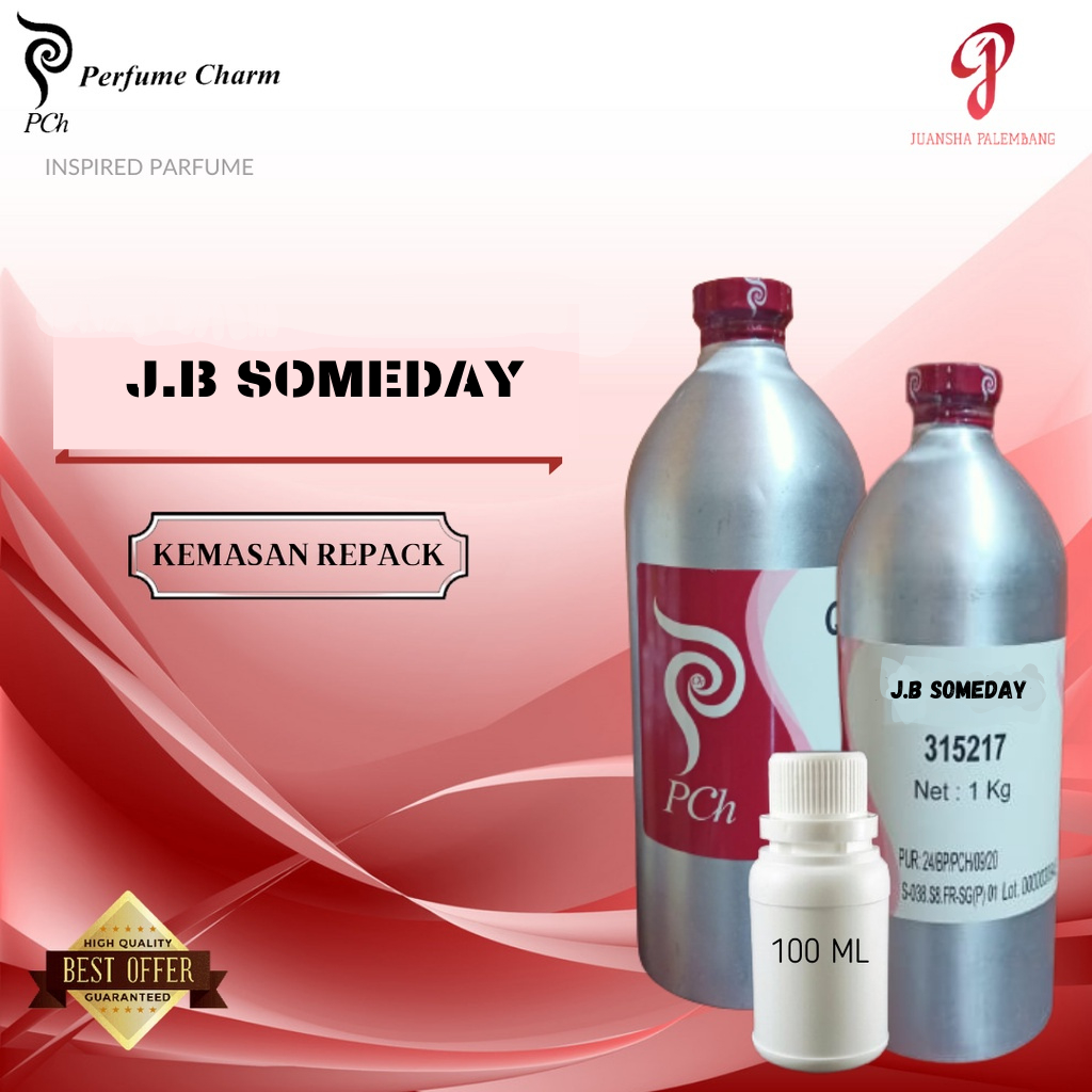 BIBIT PARFUME MURNI/JUSTIN BIEBER SOMEDAY/BELIEBERS/PCH/REPACK/100ML