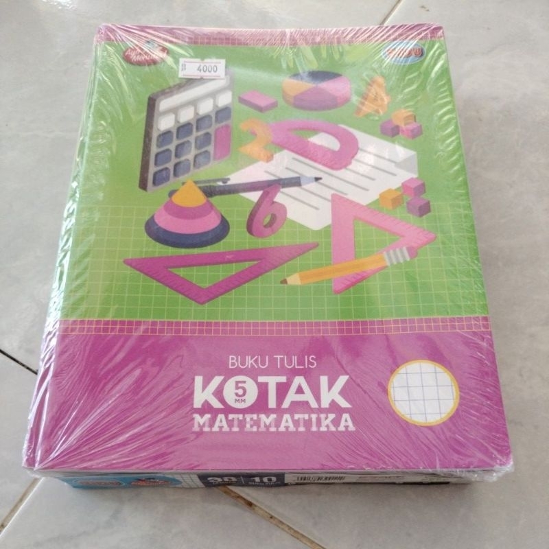 

Buku Tulis Sidu Kotak 5mm 38 Lembar