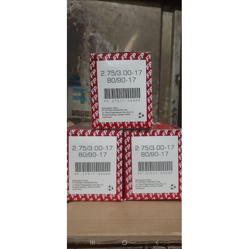 Ban Dalam Federal 275/300-17