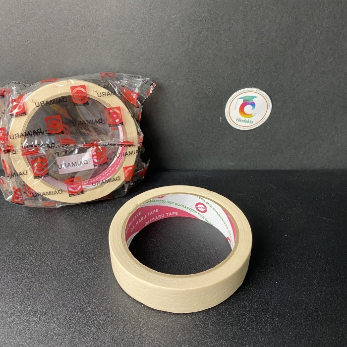 

Masking Tape Isolasi Kertas DAIMARU 1 inch 24mm x 21m