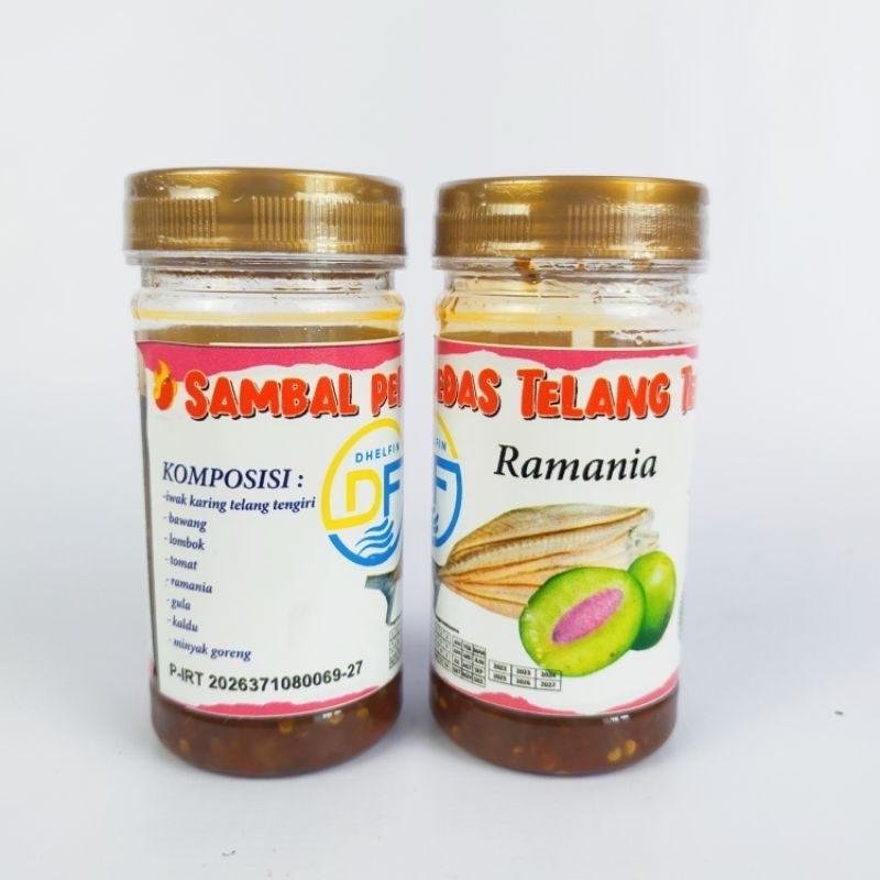 

Sambal pedas ikan Asin tenggiri rasa ramania khas banjar
