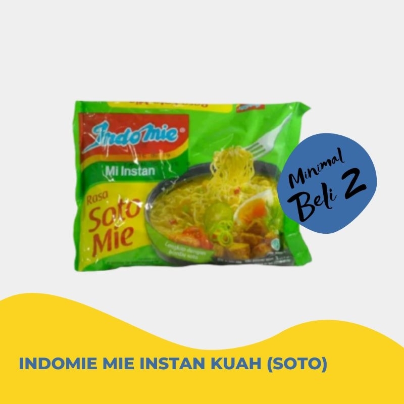 

Indomie Mie Instan kuah SOTO 1 PCS COD✅