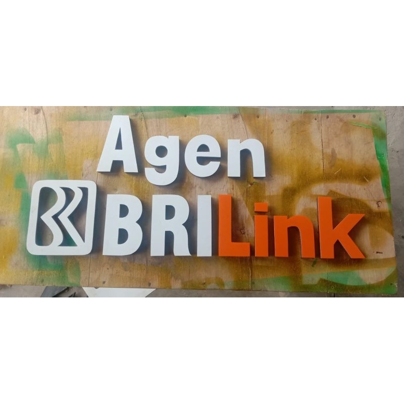 BRILink huruf timbul