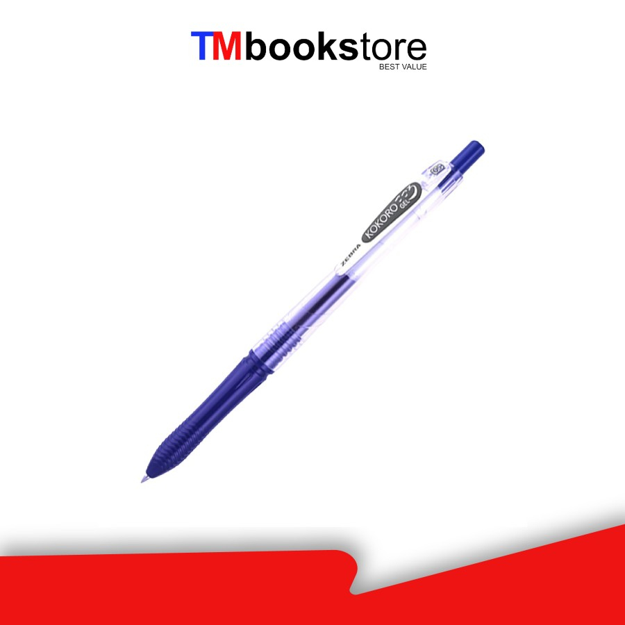 

BALLPEN ZEBRA KOKORO 0.5MM BLUE BLACK