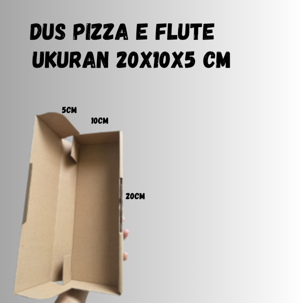 

Dus Pizza/Kardus/Box uk.20x10x5 cm Kemasan Diecut (Pembelian min 10pcs)