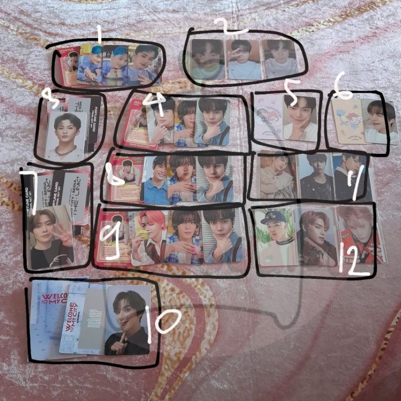 READY STOCK ALL ABOUT PHOTOCARD NCT HOUSE BAKER pop up sumstore fortune card the link+ slow acid sel