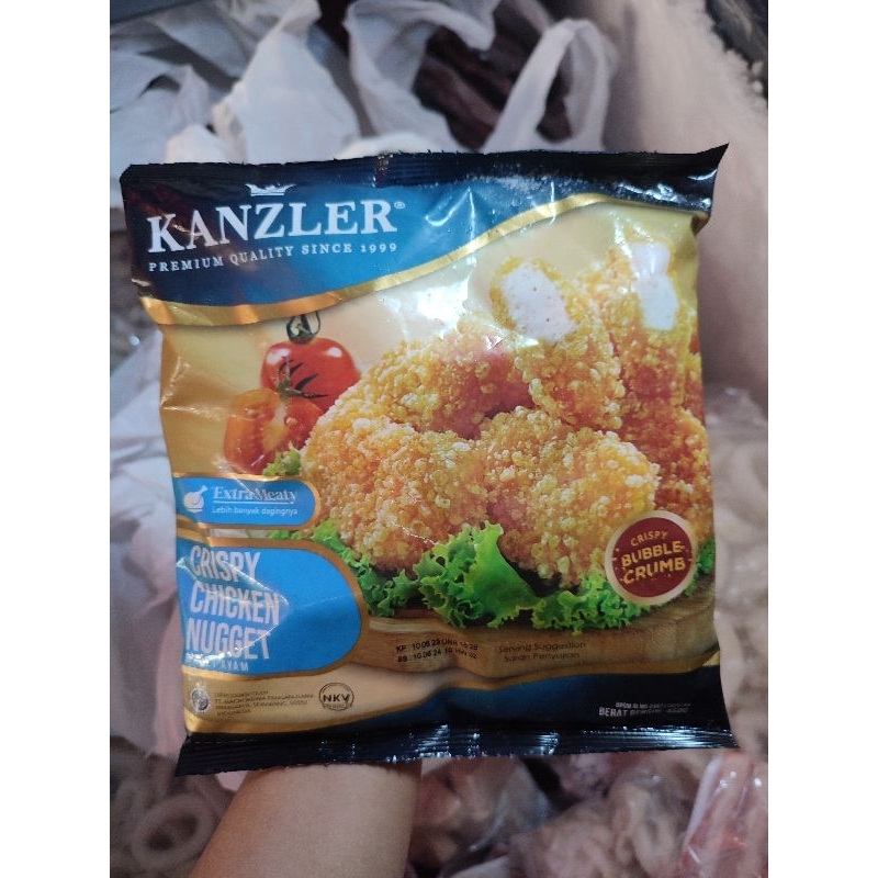 

Kanzler crispy chicken nugget 450gr