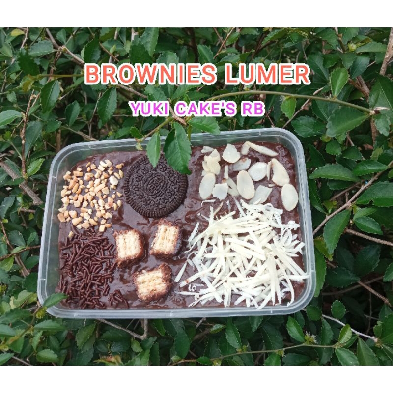 

CAKE DESERT BROWNKAT BROWNIES LUMER TOPING MELIMPAH (Beli 1 gratis1)