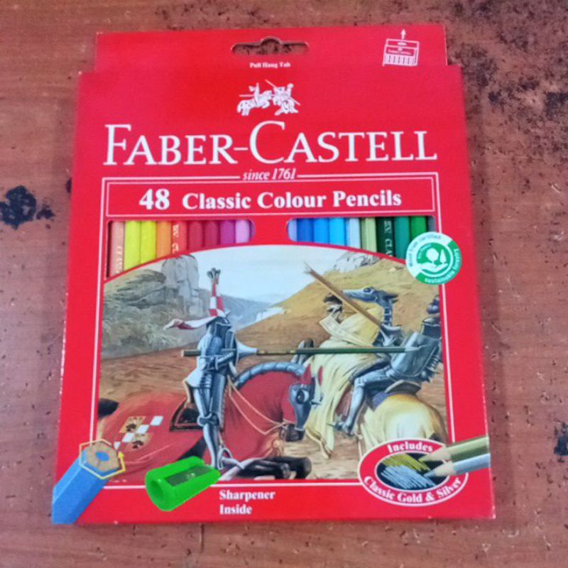 

Cat kayu Faber Castell 48 w