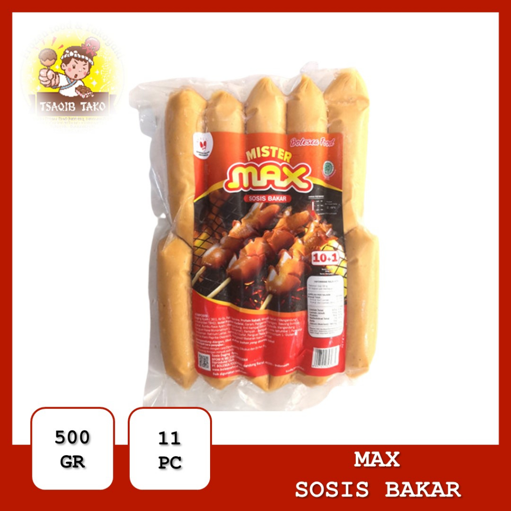 

PROMO mister max sosis bakar 10+1