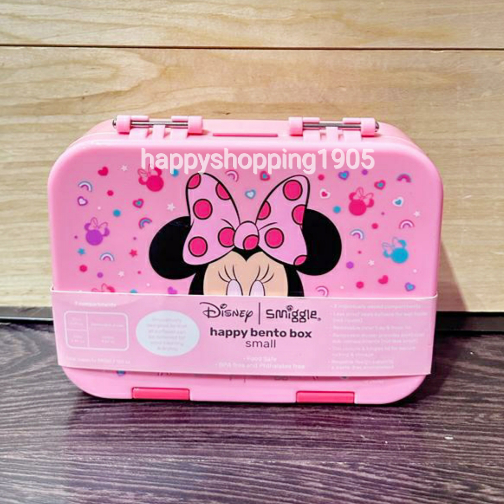 SMIGGLE MINNIE MOUSE BENTO SMALL - KOTAK BEKAL SMIGGLE