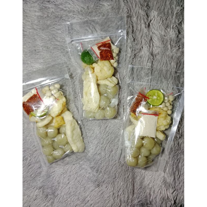 

bakso aci komplit isi 12