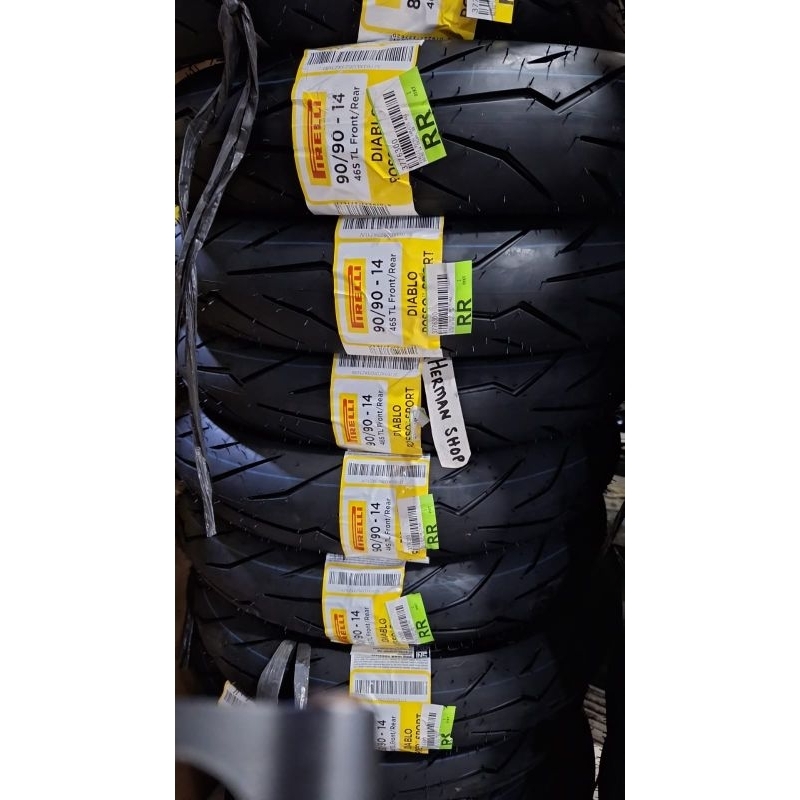 Ban pirelli 90/90-14 90 90 14 diablo rosso sport - ban pirelli diablo rosso sport 90/90-14 90 90 14 