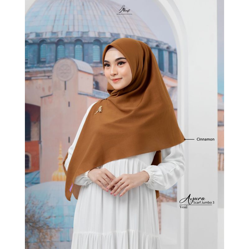 Hijab Arrafi Ayura scarf jumbo | hijab segiempat