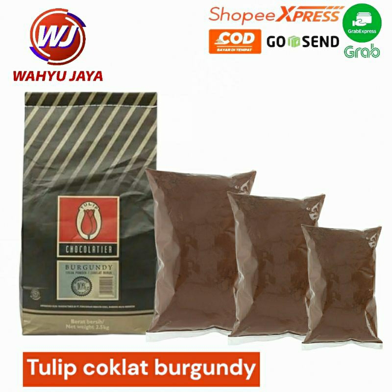 

COKELAT TULIP BURGUNDY 100gram-500gram