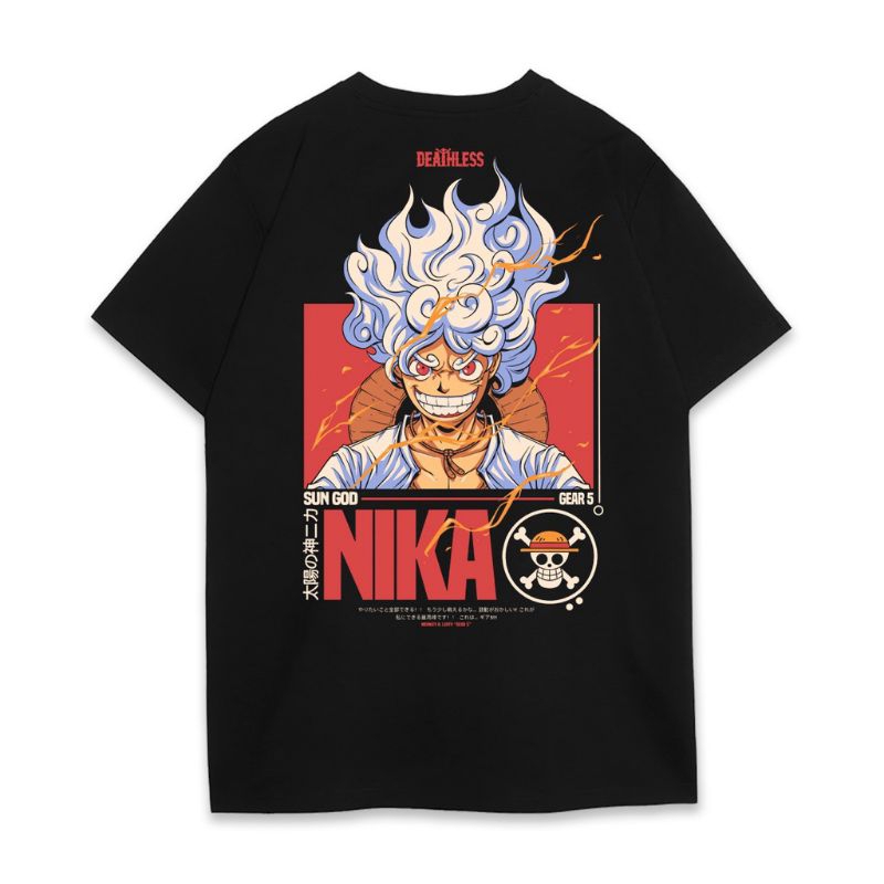KAOS DISTRO ANIME NIKA | KAOS COSPLAY | KAOS WIBU UNISEX