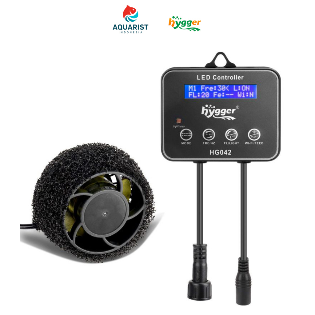 Hygger Inverter Wavemaker / Wavemaker with LED Controller/ Wavemaker Aquarium Wireless