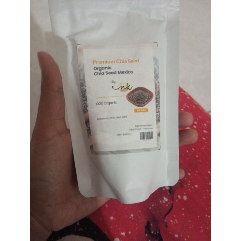 

CHIA SEED MEXICO KEMASAN 100GR