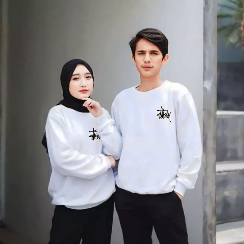BAJU KAOS COUPLE PASANGAN LENGAN PANJANG / BAJU KAOS COUPLE PASANGAN / BAJU  COUPLE PASANGAN / BAJU KAOS COUPLE PASANGAN/ COWOK/CEWEK-8