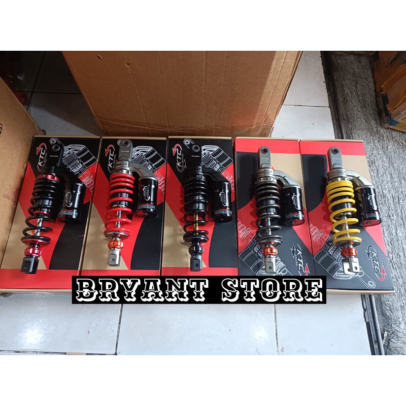 SHOCK BREAKER KTC ONYX SERIES NEW 2023 310MM 330MM 340MM TABUNG ATAS ORIGINAL SHOCKBREAKER MIO BEAT SCOOPY VARIO GENIO SPACY LEXI 310 330 340 MM