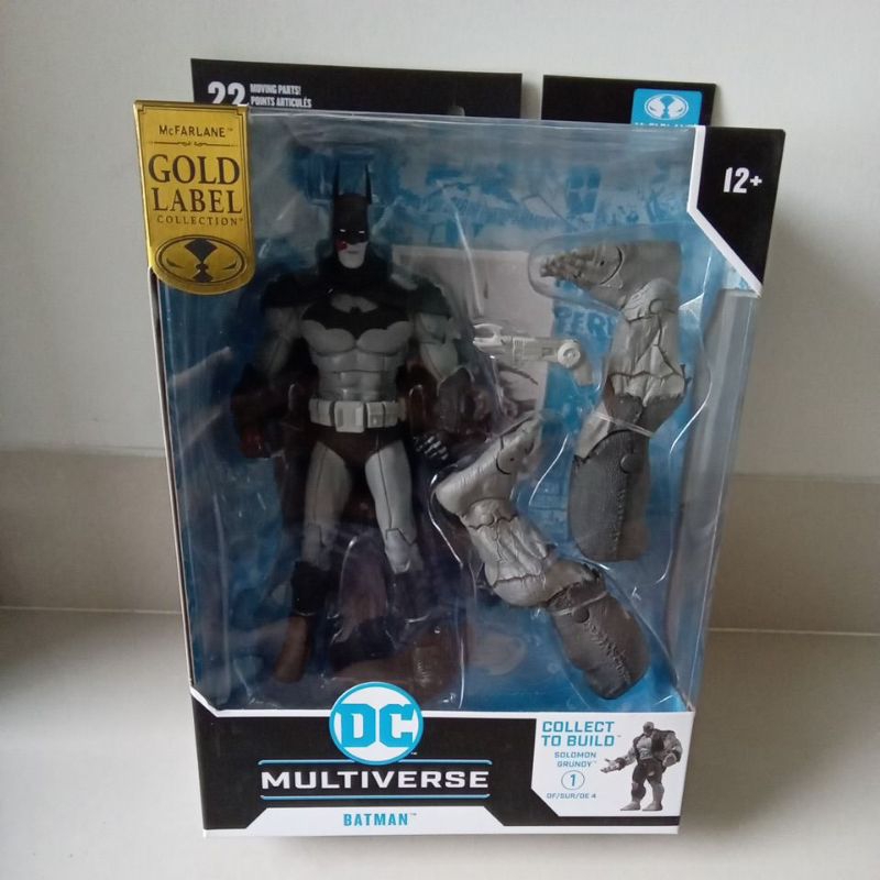 batman mcfarlane batman arkham city gold label