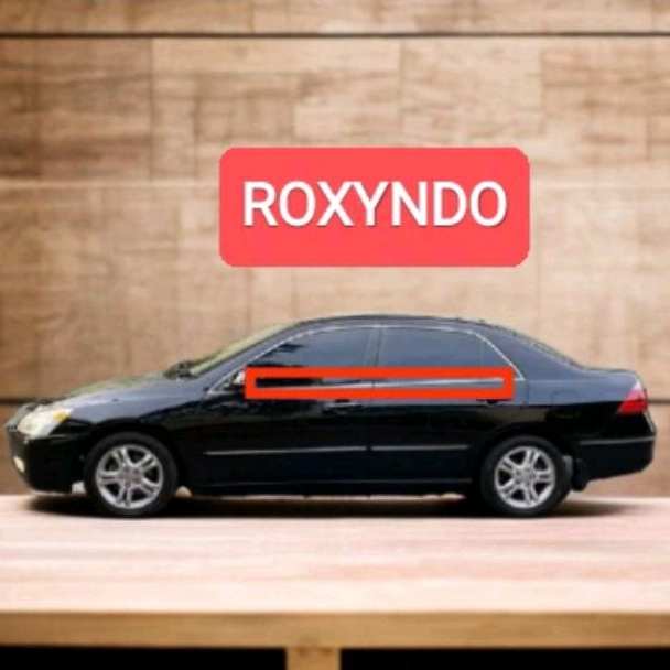 ROXYNDO - PELIPIT KARET KACA LUAR ACCORD CM5 2003-2007 - DEPAN KIRI