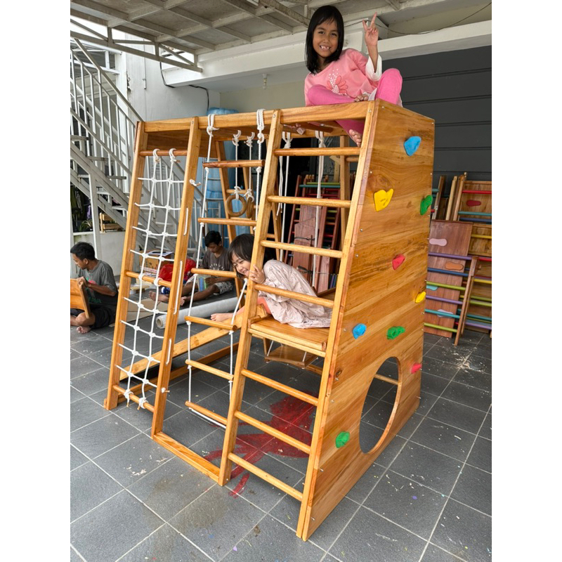 Brakiasi type jerapah mahoni / jati termurah dan lengkap