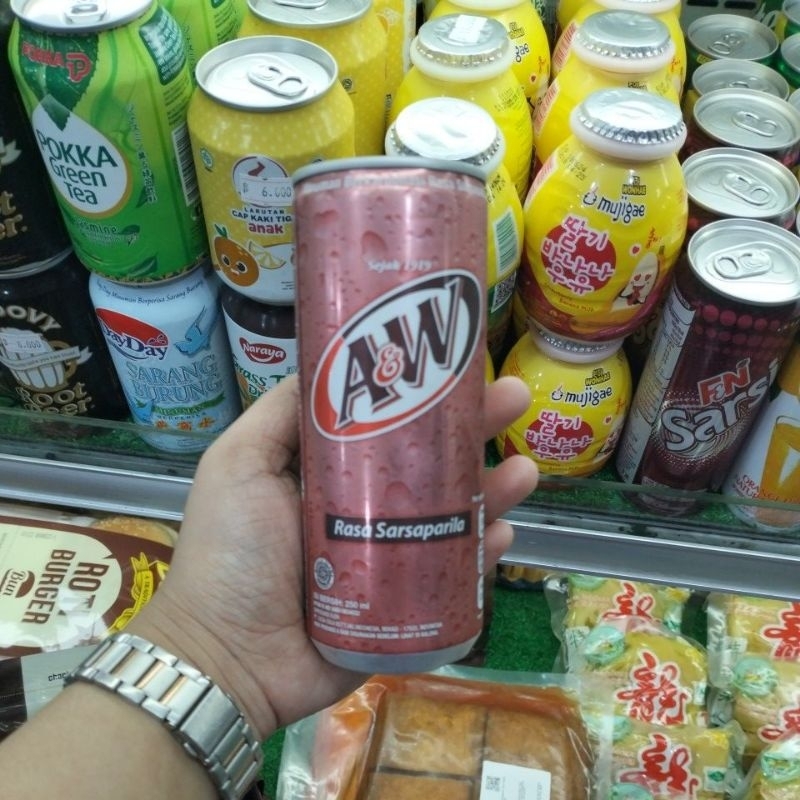 

a&w sarsaparila 250ml