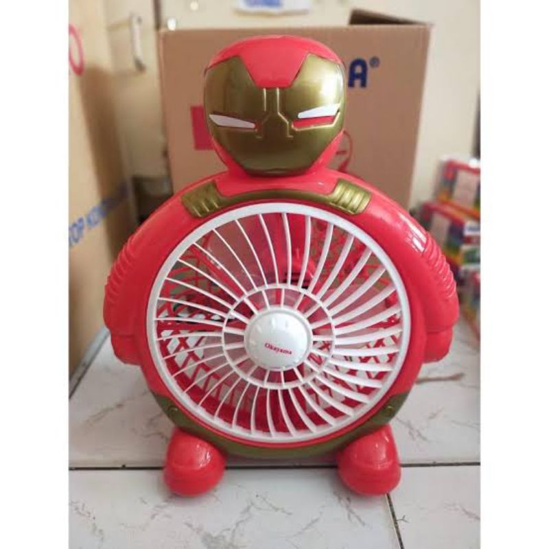 Kipas Angin Karakter Ironman OkAYAMA