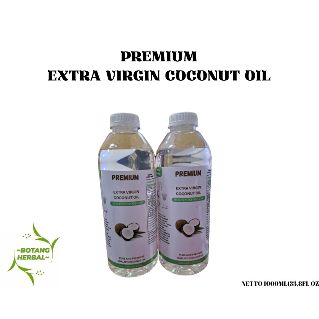 

PREMIUM Extra Virgin Coconut Oil Pure And Premium Quality Coconut Oil Netto 1000ml /500 ML / 250 ML