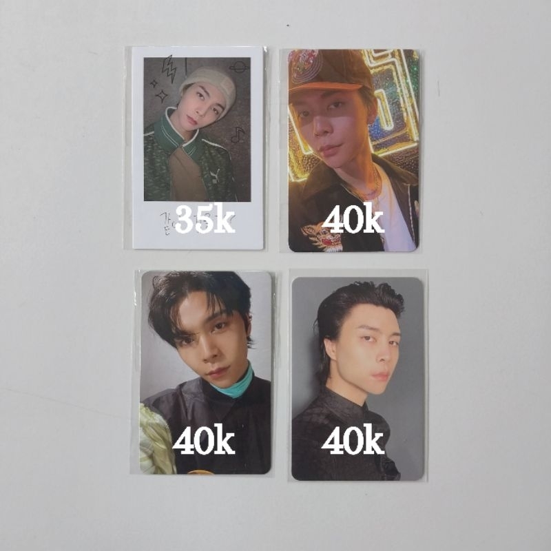 Photocard NCT Johnny Classic, Johnny Sticky, Johnny Pola WTMC, Johnny Digipack 2 Baddies