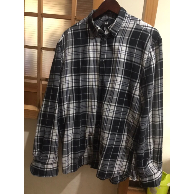 flannel h&m man