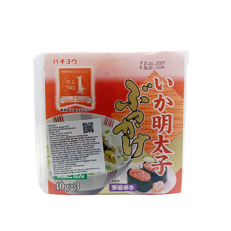 

HACHIYO IKA MENTAIKO BUKKAKE F0502 120 G