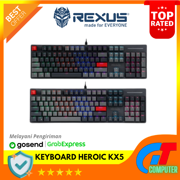 Keyboard Rexus Gaming Heroic KX5