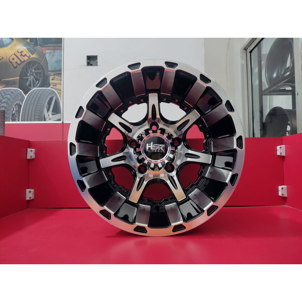 Velg HSR Ring 15 type ASAKOTA buat Taft, Jimny, Katana, Vitara dll