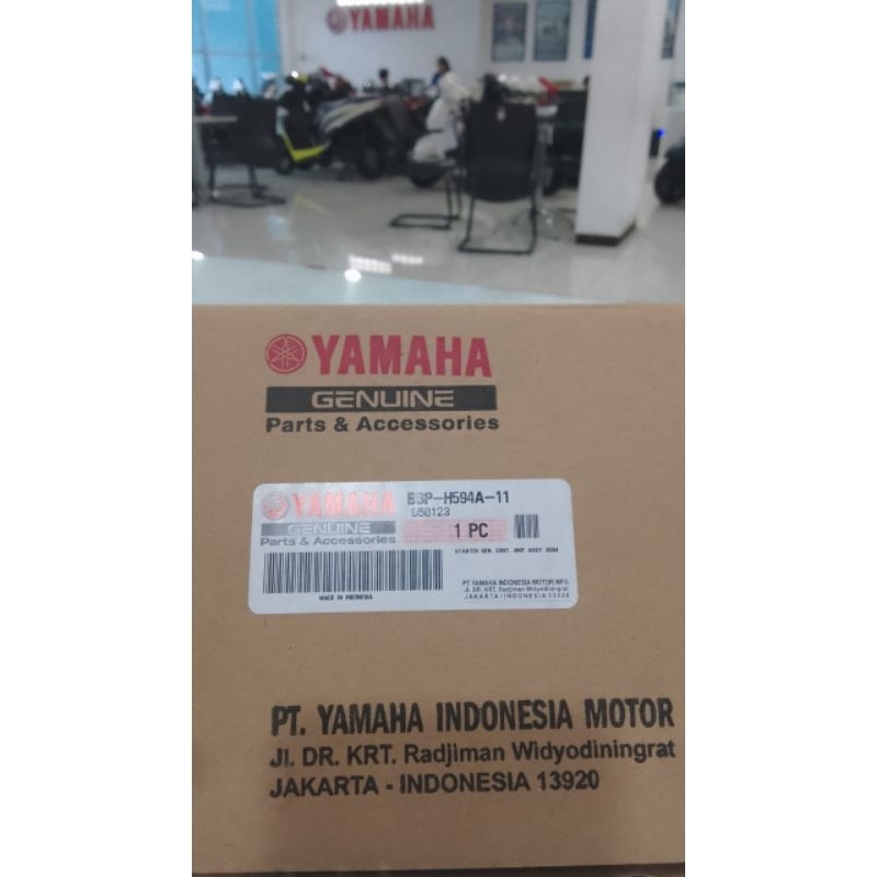 Sgcu All New aerox connected Abs BBPH594A-11 Original Yamaha