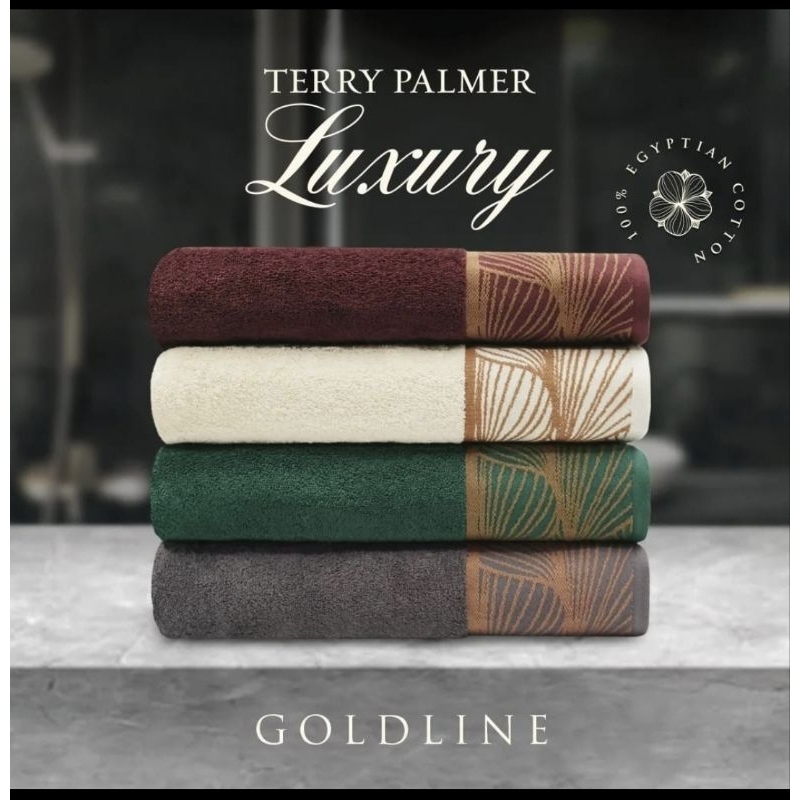HANDUK DEWASA LUXURY EGYPTIAN COTTON 100% BY TERRY PALMER GOLDLINE