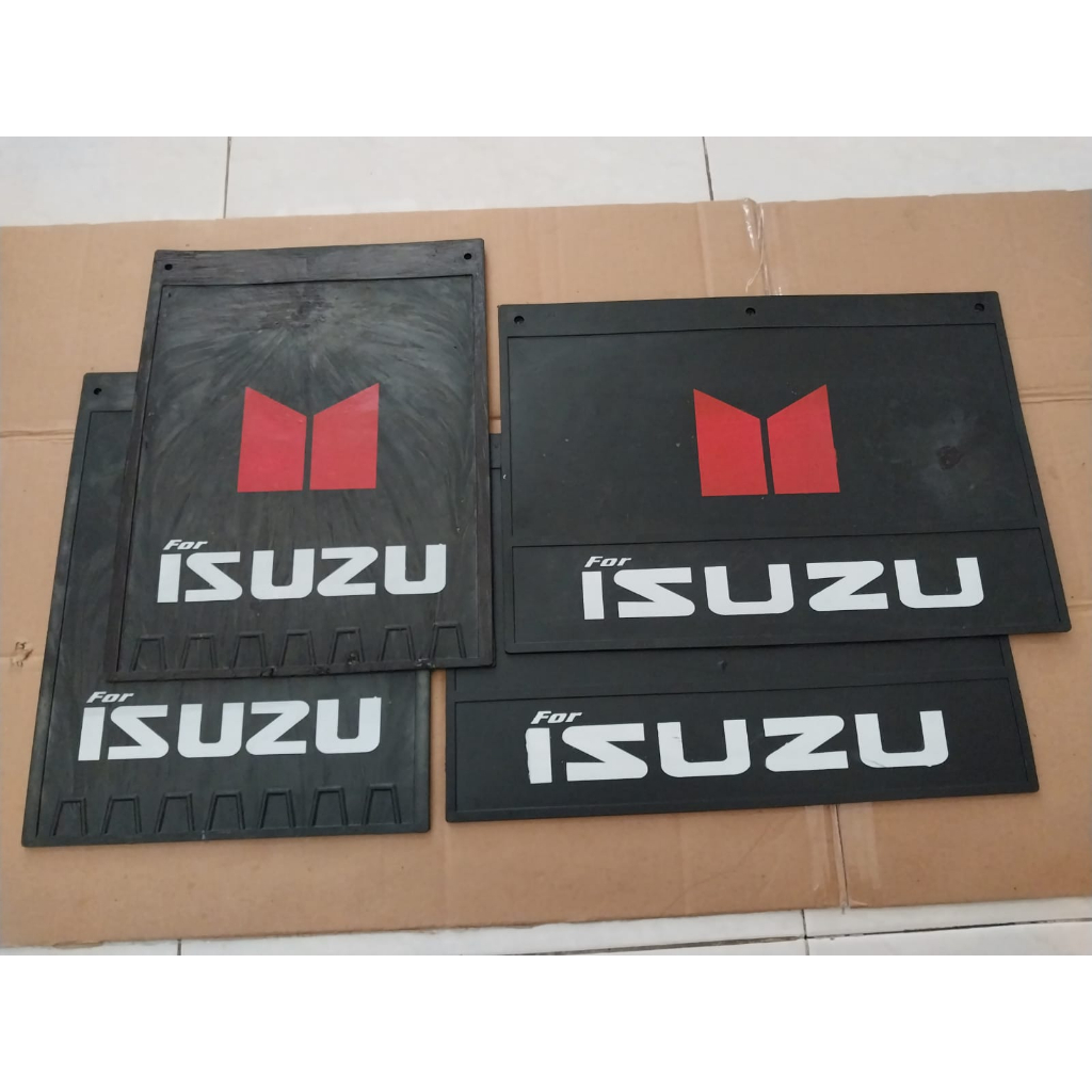 Karpet Lumpur mobil Truk Isuzu Panther pickup box Flf, NKR, NHR, Traga bahan tebal Mudguard pelindun