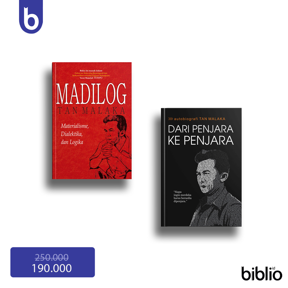 Paket buku Tan Malaka : Madilog(2023) + Dari Penjara ke Penjara