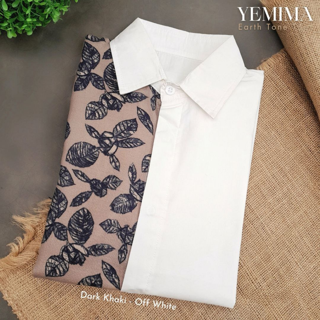 CallieTamami - A 6567 Yemima Earth Tone Tops