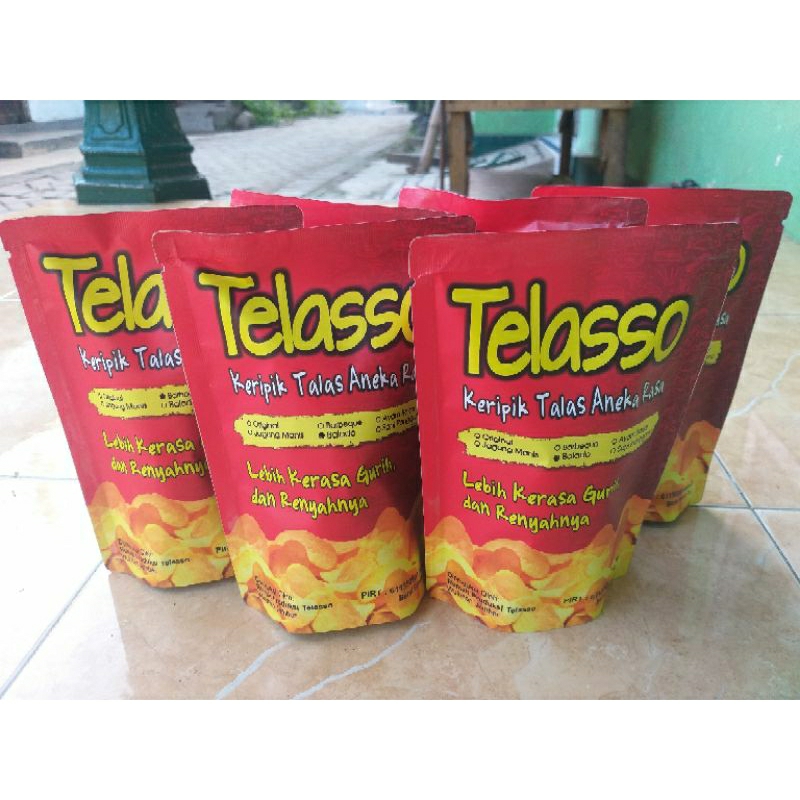 

Keripik Talas Telasso Balado