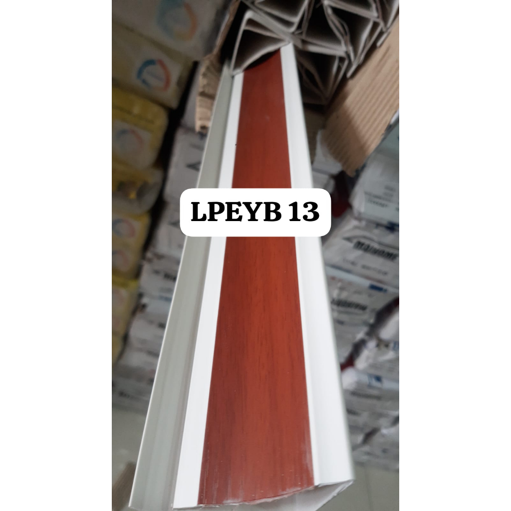 Lis Dinding Plafon PVC Untuk Pinggir Plafon PVC Ukuran 400 cm x 6 cm