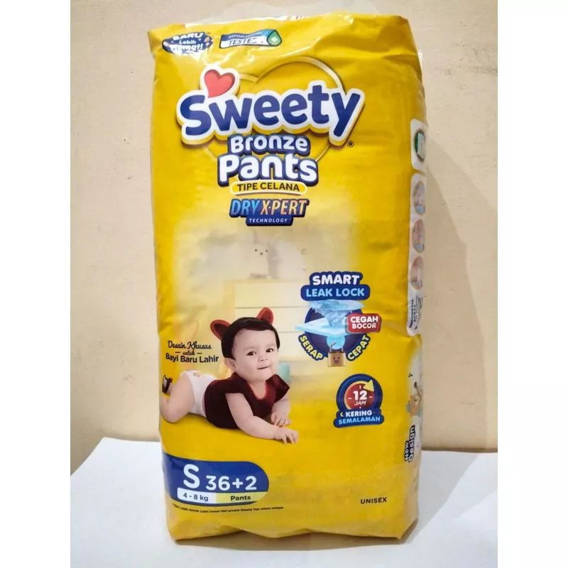 SWEETY BRONZE PANTS S