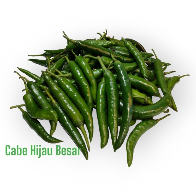 

Cabe Hijau besar 500 gram