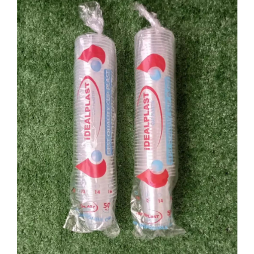 Cup merk Idola gelas plastik
