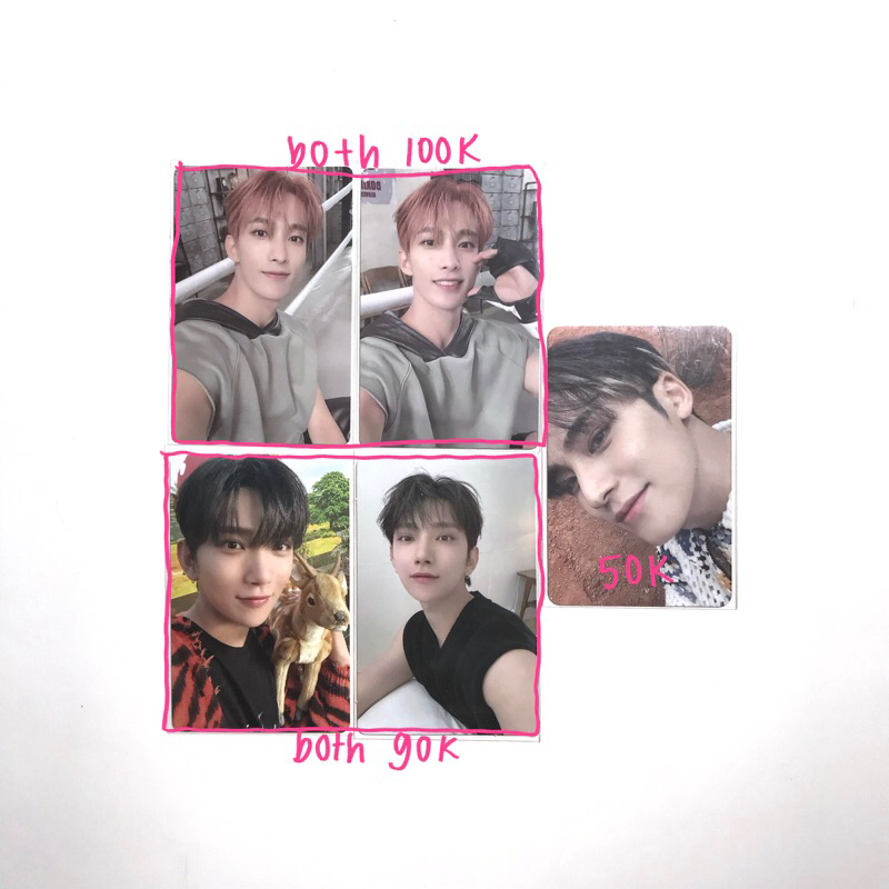PC Photocard Seventeen DK Dokyeom Joshua Mingyu FML Fight Attaca OP1 Dicon Bambi FTS face The Sun Ra