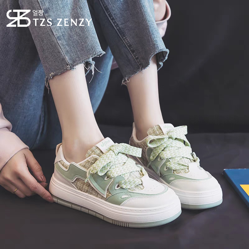 TZS Zenzy Yeonjoo Shoes Chic Style - Sepatu Sneakers Wanita - Sepatu Casual - Sepatu Cewek - Sepatu Comfy