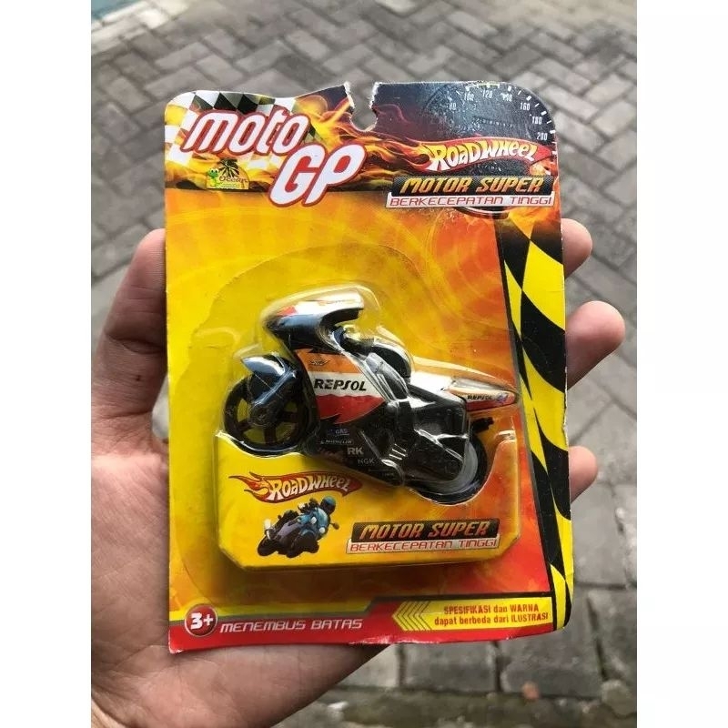 Mainan Moto GP Miniatur Sepeda Sport Moto GP /Miniatur Sepeda Driving Dustance Transparan Mainan Koleksi Keluarga Murah Meriah